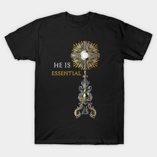 Catholic Monstrance Holy Mass T-Shirt